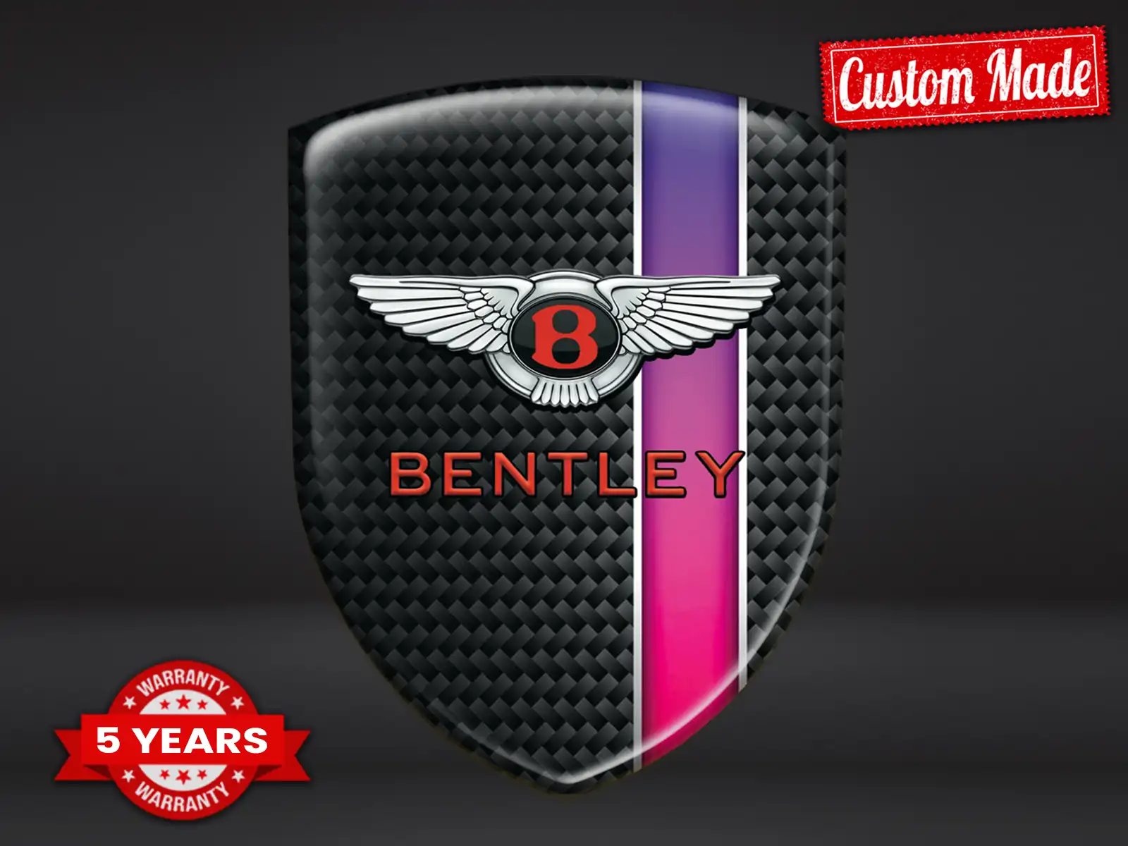 Bentley Parabrisas Personalizados Lujo Universal Estrella